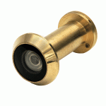 DX Deurspion met Afsluitklepje 30min Brandwerend 200° Ø14mm DD:35-55mm Messing DRS 2141 F30-0