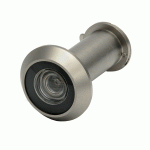 DX Deurspion met Afsluitklepje 60min Brandwerend 200° Ø14mm DD:35-55mm RVS Finish DRS 2146 F60-0