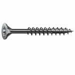 SPAX Spaanplaatschroeven Torx T20 Deeldraad RVS Platkop 4,5x50mm 200st-0