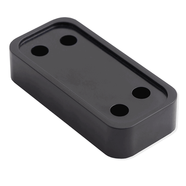 DX Onderlegplaatje 12mm voor Raamuitzetters (Raamdeel) RUZ-W-300 serie Zwart RUZW OPK 3 BE-0