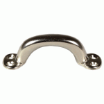 DX Meubelgreep Geperst 90mm HOH:75mm Staal Glans Vernikkeld HG 0900-0