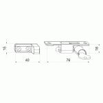 MACO Draaiafsluiting Zelfsluitend Afsluitbaar 2D57 Multitrend Zilverlook 10535-369