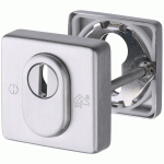 HOPPE Veiligheidsrozetten KTB E52NSB-ZA/52S 55x55mm RVS DD35-56mm SKG***-0
