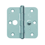 AXA Veiligheidsscharnier Ongelagerd Rond Topcoat 76x76x2mm los 1114-24-23/7KV SKG**-0