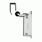 DICTATOR Deuropvanger 1400 Sluithaak 1014 Binnenmontage/Buitendraaiend 20N Glans Chroom-0