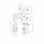 LIPS Oplegslot 1754-1 Losse Cilinder DM50 Din LS Draairichting 1 SKG** -2284