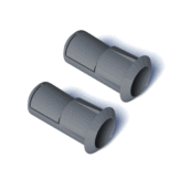 SECUBAR Kunststof Snap Hulzen voor Barriere-stang Ø16mm IDD Set a 2 stuks 2010.355.100-0