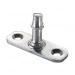 AXA Stelpen Habilis met Rand HL 27mm Verzinkt 2465-06-22/E-0