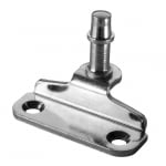 AXA Stelpen Habilis met Rand HSH 38mm Smal Kozijnhout Verzinkt 2465-17-22/E-0