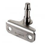 AXA Stelpen Habilis met Rand HLH 32mm Metalen Kozijnen RVS 2465-28-81/E-0