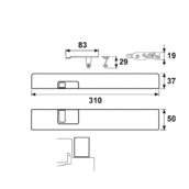 AXA Remote 2.0 Automatische Raamuitzetter Klepraam Grijs 2902-00-96 SKG**-793