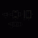 AXA Oplegslot 3011 voor Buitendraaiende ramen Wit 3011-00-68/0L-381