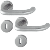 HOPPE Paris Binnendeurbeslag Rozettengarnituur E138Z/42KV/42KVS SL RVS DD37-42mm-0