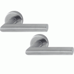 HOPPE Amsterdam Binnendeurbeslag Rozettengarnituur E1400Z/42KV Blind RVS DD37-42mm-0