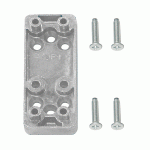 AXA Onderlegplaat en Taptides 8mm Voor 3318/3319/3320 Zamac 3319-82-64-0