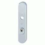 HOPPE Veiligheidsschild Kerntrekbeveiliging PC72 Buitenschild Ovaal 3236ZA F1 SKG***-0