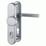 HOPPE Amsterdam Veiligheidsbeslag KTB PC92 KN/KR E86G/3332ZA/3310/1400Z RVS SKG***-0