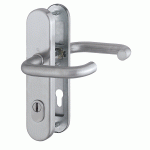 HOPPE Paris Veiligheidsbeslag KTB PC92 KR/KR E138Z/3332ZA/3310 RVS SKG***-0