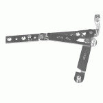 MACO Hoeklager Rechts 80KG Multitrend VV 18/12 Zilverlook 43779-0