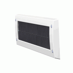 Door-Line Brievenbus Tochtborstel Wit Kunststof met Zwarte Borstel 340x80mm 52.00.000-0
