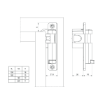 MACO Schaarlager Links 130KG Multitrend TO 18/12 9V Zilverlook 52397-4299
