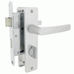 DX Badkamer/WC-Slot WC63 DM50 Inclusief Binnendeurbeslag DD35-40 Din LS/RS (1264/94) DKS WBS 63-0