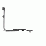 MACO I.S. Middensluiting/Afsluithoek 125mm Multitrend Zilverlook 52772-0