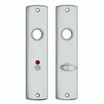 AXA Curve Toiletschilden TL63 F1 Geanodiseerd 180x41mm 6350-48-91/63E-0