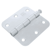 DX Scharnier Ongelagerd Rond Verzinkt 76x76x2mm H167-76762005-0