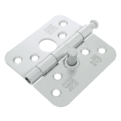 DX Veiligheidsscharnier Ongelagerd Rond Verzinkt 76x76x2mm SKG** H167-76762015-0