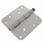 DX Scharnier Ongelagerd Rond RVS 89x89x2,4mm H367-89893003-0