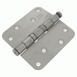 DX Kogellagerscharnier Rond RVS 89x89x2,4mm H367-89893103-0