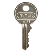 NEMEF Sleutel voor Raamsluitingen 50PK/2565 Sleutelnummer: 21 NE21-0
