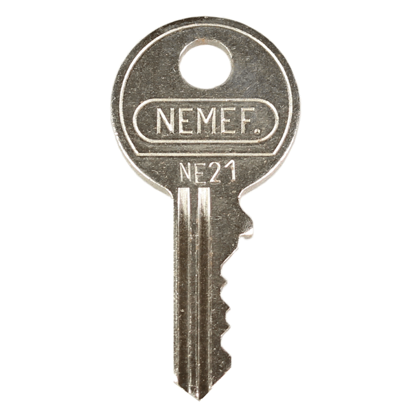 NEMEF Sleutel voor Raamsluitingen 50PK/2565 Sleutelnummer: 21 NE21-0