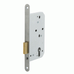 NEMEF 600 Serie Binnendeurslot Kastslot PC DM60 638/17 RVS Din LS/RS (Excl. Sluitplaat)-0