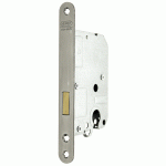 NEMEF 1200 Serie Binnendeurslot Kastslot Profielcilinder DM50 1258/17 RVS LS/RS (incl. Sluitplaat)-0