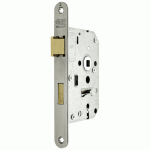 NEMEF 1200 Serie Binnendeurslot Klavierslot SL56 DM50 1266/17 RVS LS/RS (incl. Sluitplaat)-0