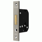 NEMEF Veiligheidsbijzetslot 4228/17 Rechthoekig DM50 RVS Din LS/RS SKG** (Incl. Sluitplaat)-0