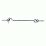 DX Windhaak met Schroefogen Ø4x100mm Staal Verzinkt 389-100E-0