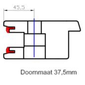 MACO Hefslot DM37,5 PC69 Gr.3 GH:1000 DH:1660-2160 F1 214417-2793