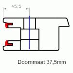 MACO Hefslot DM37,5 PC69 Gr.4 GH:1000 DH:2060-2560 F1 214418-2796