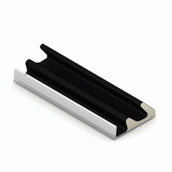 QLON Knipkader QL3091 15mm zonder folie Zwart Doos a 25mtr