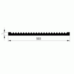 LUVEMA Slijtstrip 503 Geboord/Ongeboord 50x3mm -3550