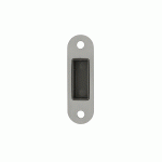 MAUER Sluitplaat met Magneet Afgerond 145 voor Loopslot/WC-Slot RVS Din LS/RS