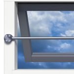 SECUBAR Barrierestang RVS Ø16mm Aluminium Steunen
