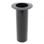 WICOR EPDM Hemelwaterafvoer met Onderuitloop Ø75x270mm Afgeschuind Zwart (Incl. Knelring)-4856