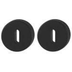 HOPPE Sleutelrozetten Rond DD:37-42 Ø52 42KVS Zwart