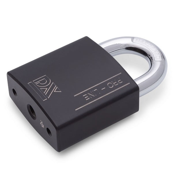 DX Hangslot PRO-line 50mm Monosluitend Zwart SKG* HSPRO 50 O BE (Incl. 3 Sleutels en Securitycard)