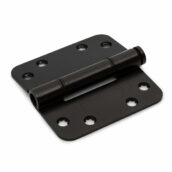 DX Glijlagerscharnier Rond Zwart 89x89x3mm