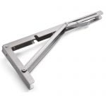 DX Plankdrager Vouwbaar RVS 400x195mm